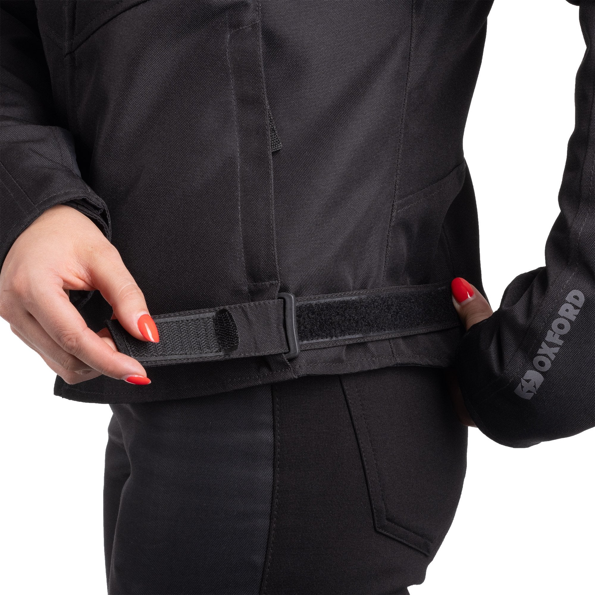 Oxford Valencia D2D 3.0 Ladies Textile Jacket Black - FREE UK Shipping, FREE 365 Day Returns | Moto Central