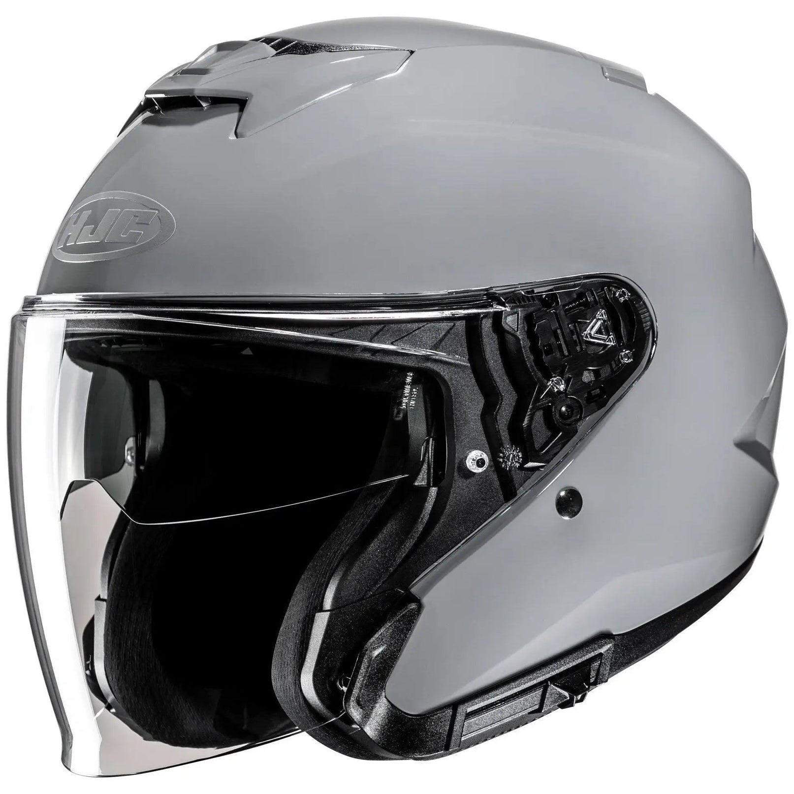 HJC i31 N Grey, front-left view on white background