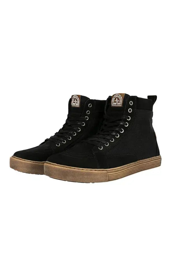 John Doe Neo Riding Boots Black / Brown  - FREE UK Shipping, FREE 365 Day Returns | Moto Central