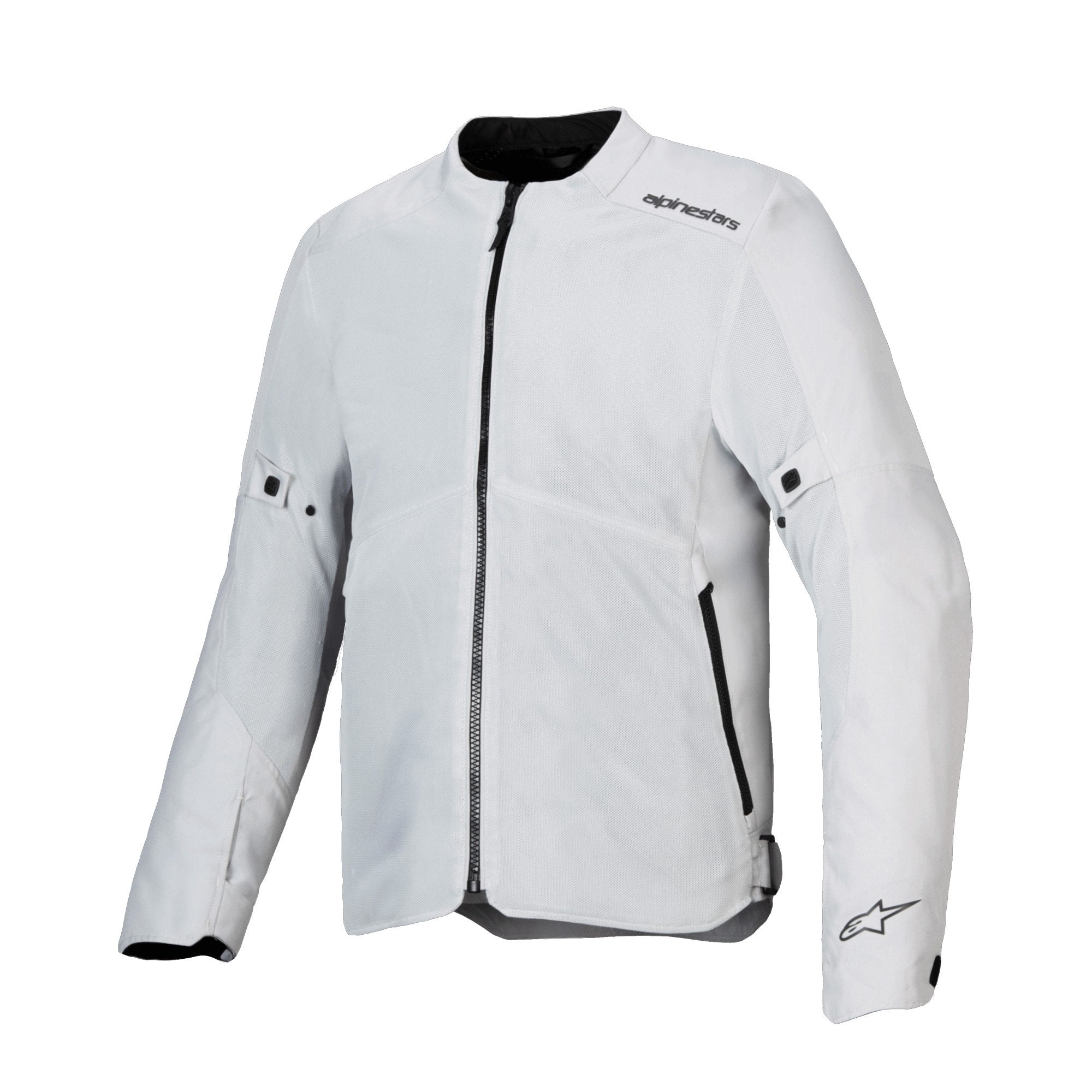 Alpinestars C-1 Air Textile Jacket Silver - FREE UK Shipping, FREE 365 Day Returns | Moto Central