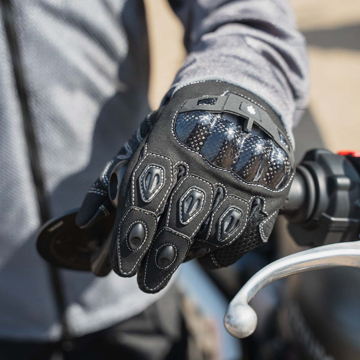 Spada MX-Air REV.2 CE Textile Gloves Black FREE UK Delivery, FREE 365 Day Returns | Moto Central