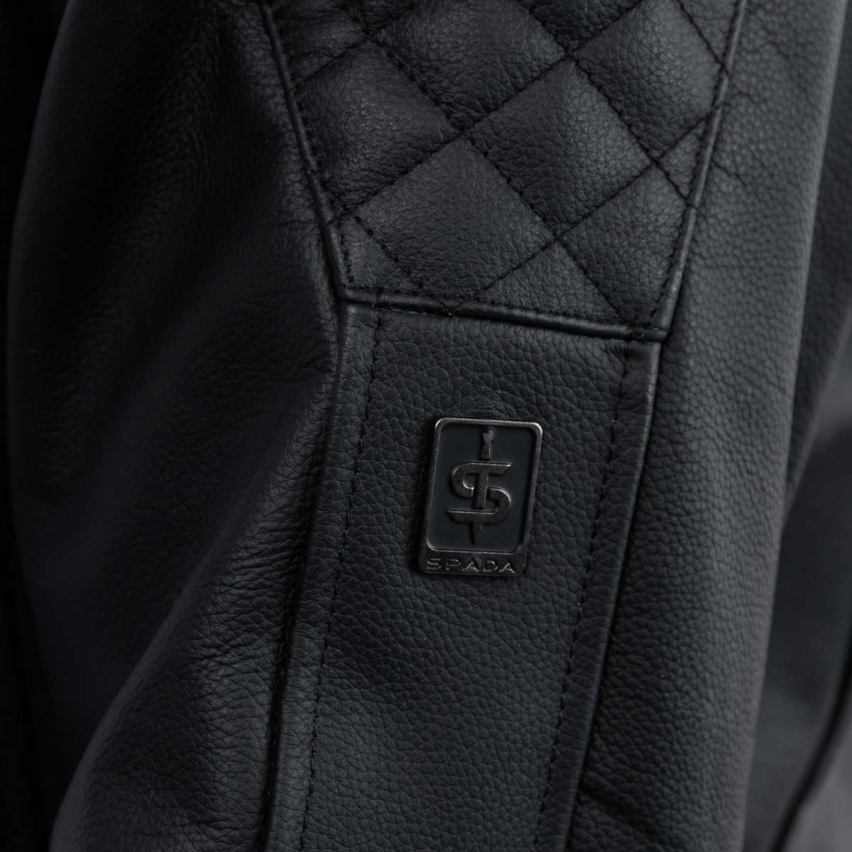 Spada Lambert Rev.2 CE Leather Jacket Black FREE UK Delivery, FREE 365 Day Returns | Moto Central