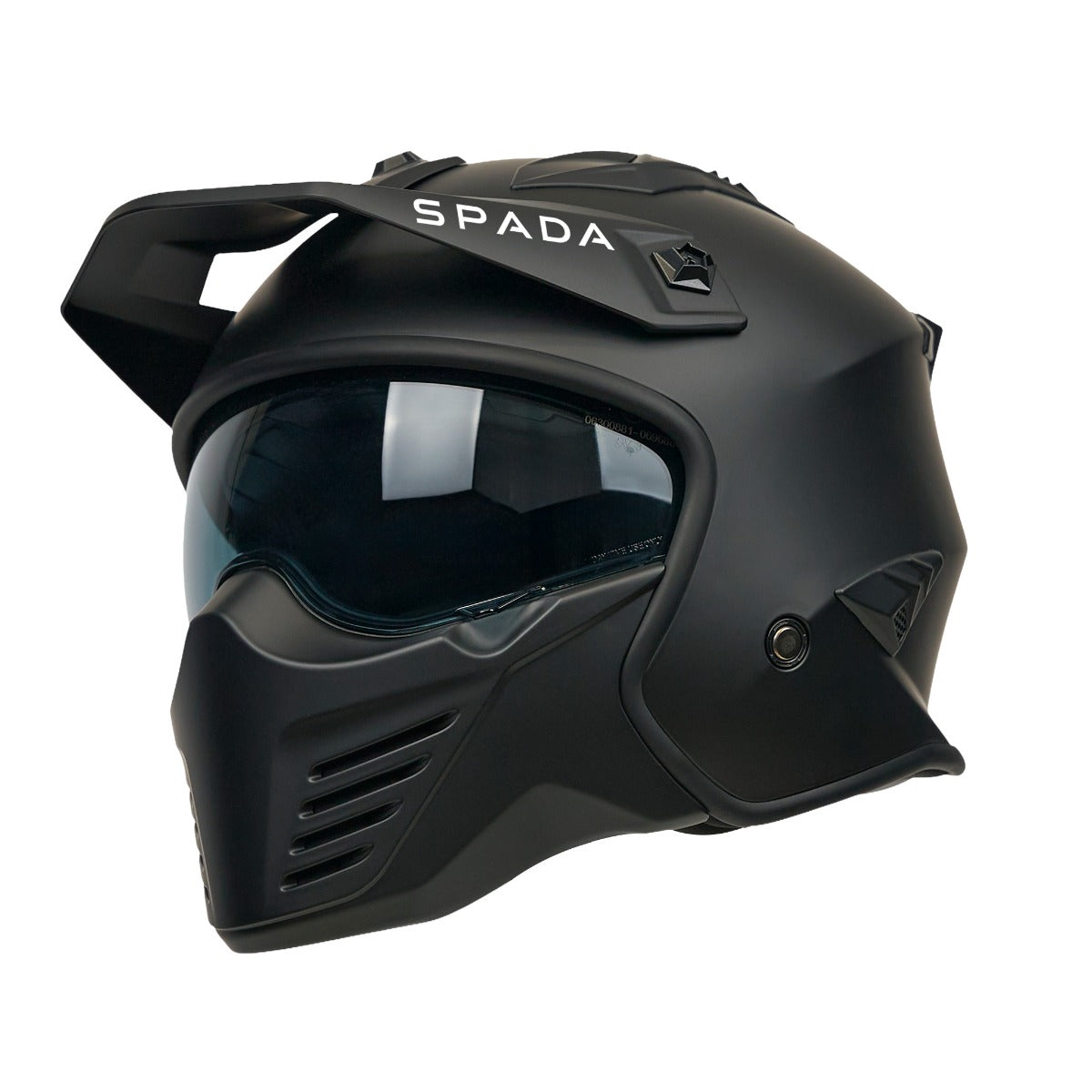Spada Storm 06 Matt Black FREE UK Delivery, FREE 365 Day Returns | Moto Central
