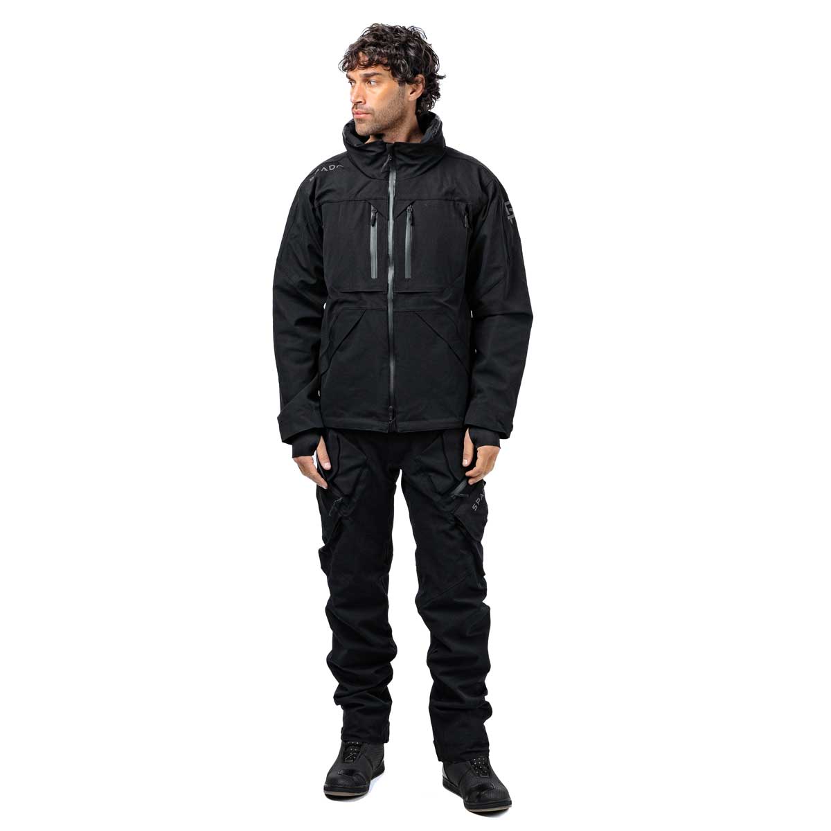 Spada Nodachi CE Waterproof Textile Jacket Black FREE UK Delivery, FREE 365 Day Returns | Moto Central