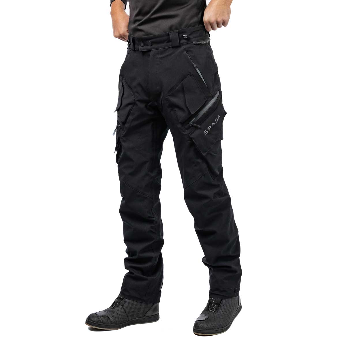 Spada Nodachi CE Waterproof Textile Trouser Black FREE UK Delivery, FREE 365 Day Returns | Moto Central