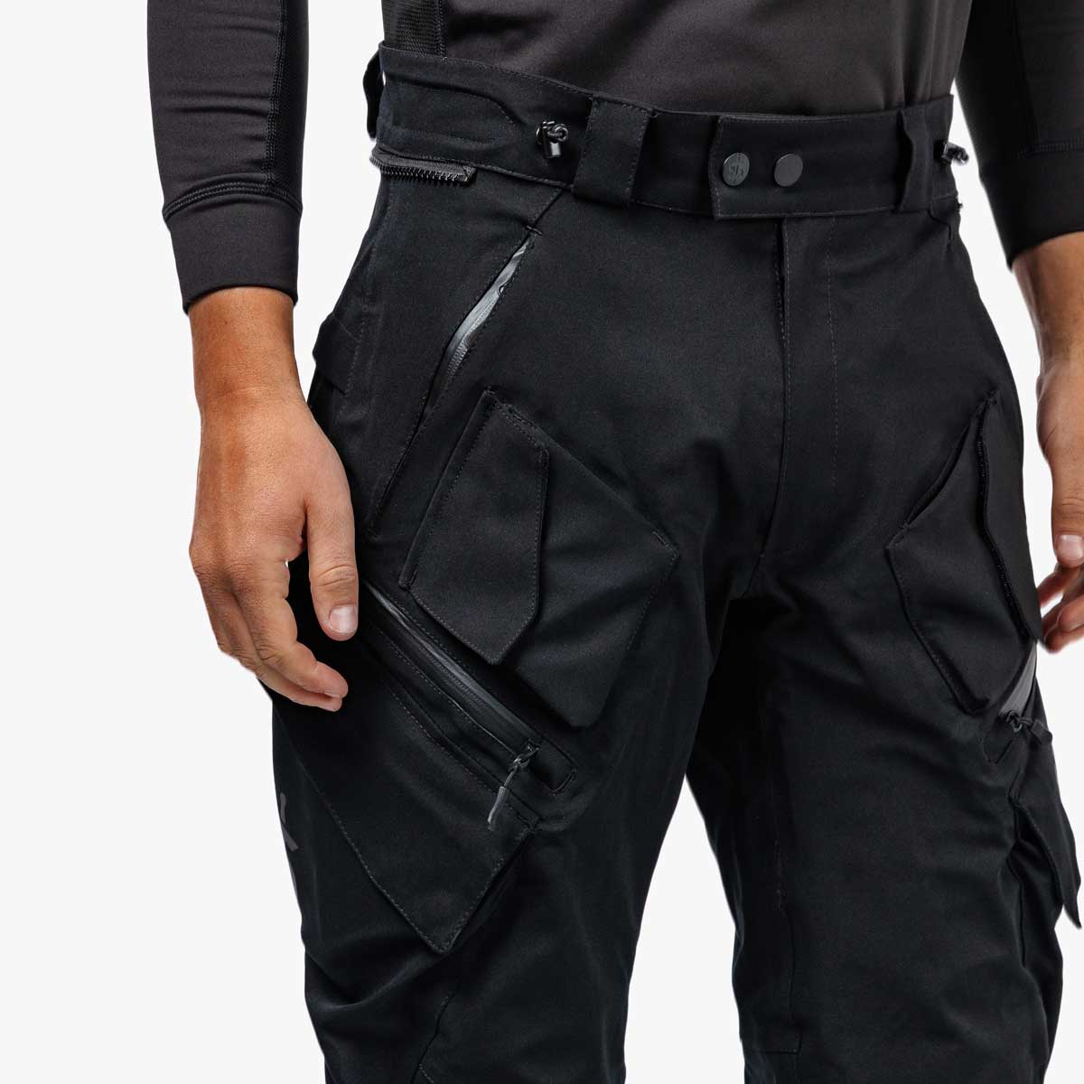 Spada Nodachi CE Waterproof Textile Trouser Black FREE UK Delivery, FREE 365 Day Returns | Moto Central