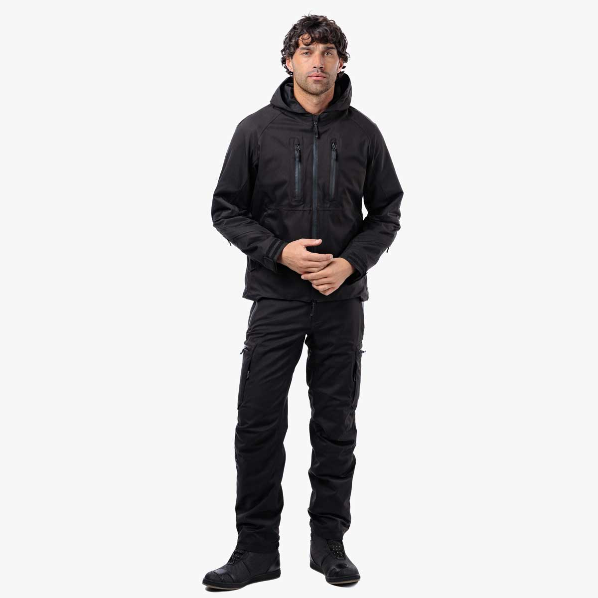 Spada Joe CE Waterproof Textile Jacket Black FREE UK Delivery, FREE 365 Day Returns | Moto Central