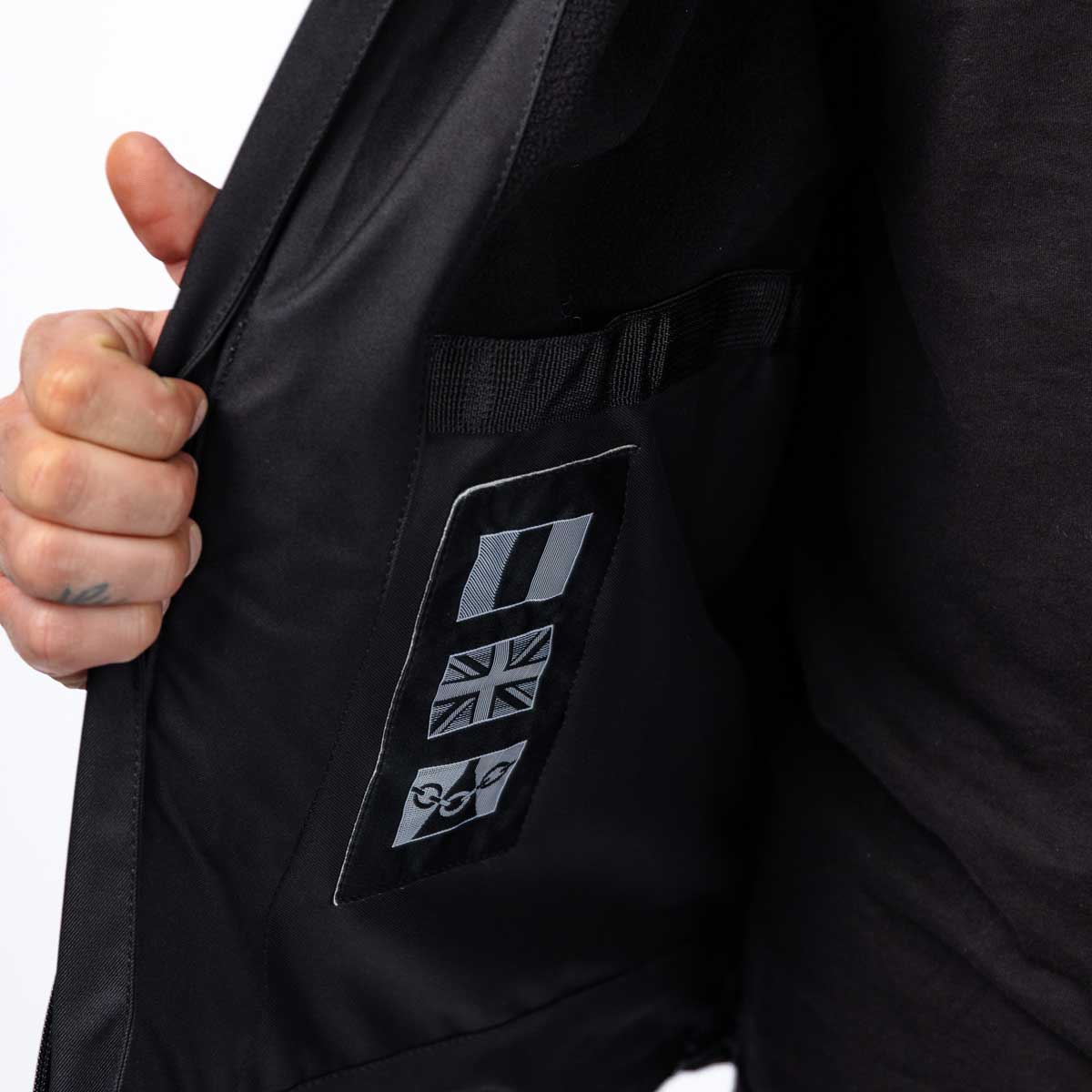 Spada Tino CE Waterproof Textile Jacket Black / Coral FREE UK Delivery, FREE 365 Day Returns | Moto Central
