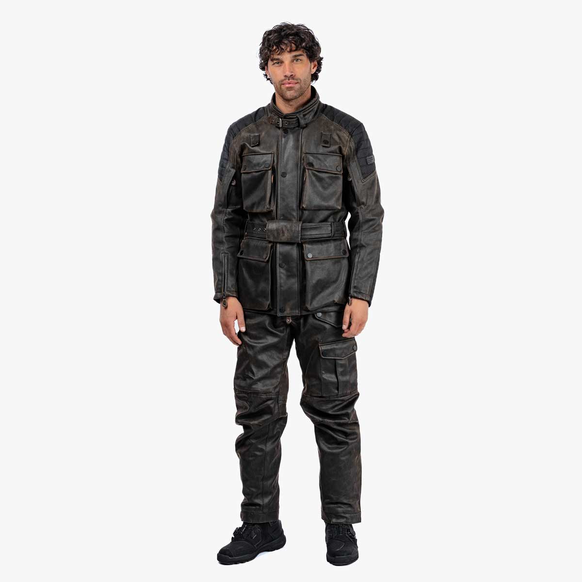 Spada Crossguard CE Waterproof Textile Jacket Walnut FREE UK Delivery, FREE 365 Day Returns | Moto Central