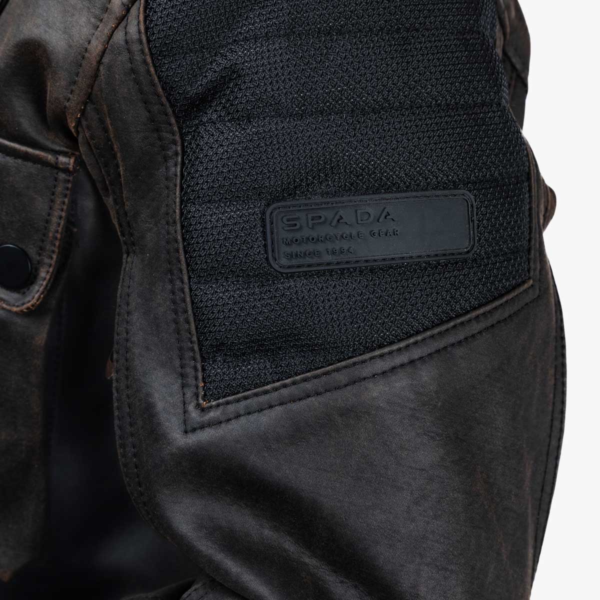 Spada Crossguard CE Waterproof Textile Jacket Walnut FREE UK Delivery, FREE 365 Day Returns | Moto Central