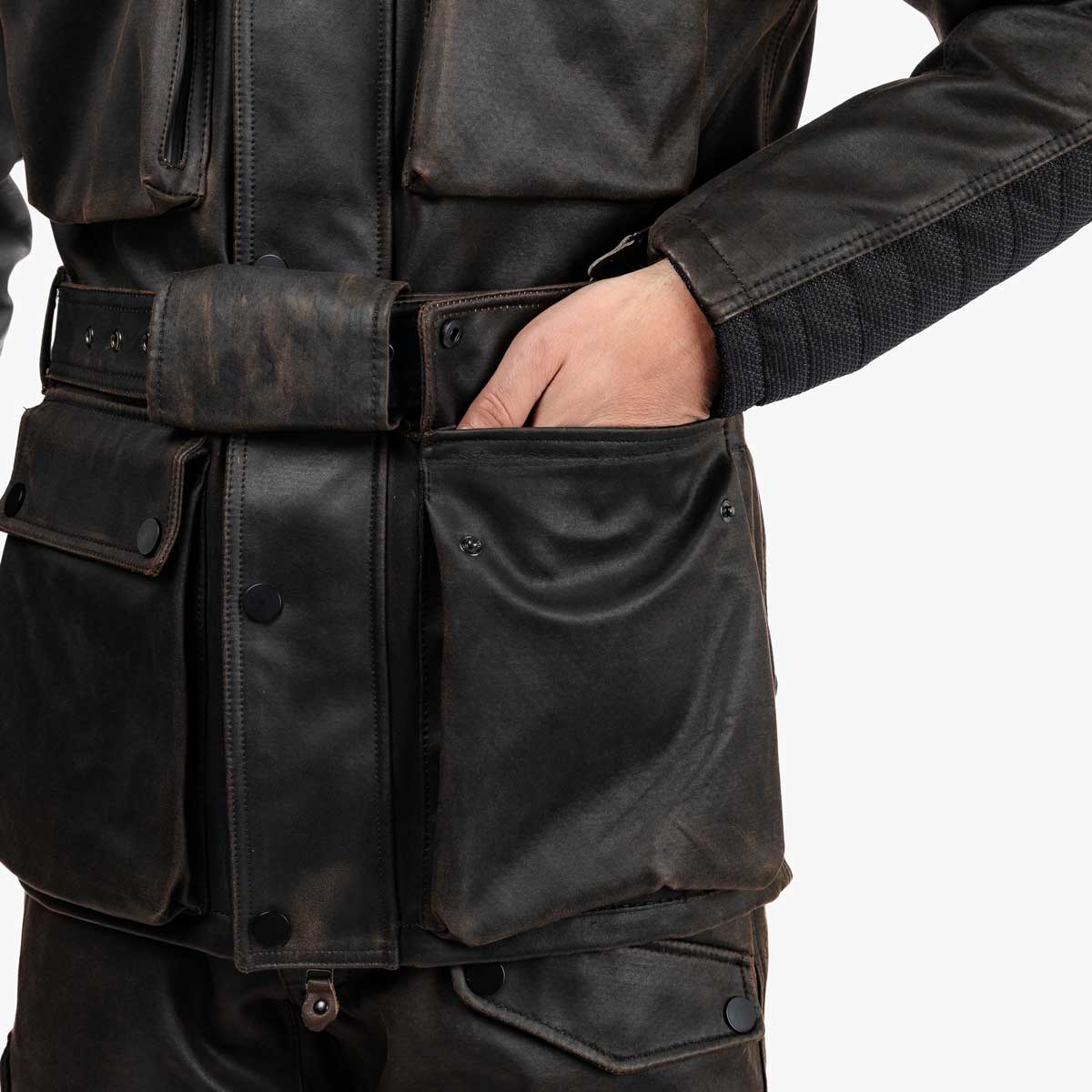 Spada Crossguard CE Waterproof Textile Jacket Walnut FREE UK Delivery, FREE 365 Day Returns | Moto Central