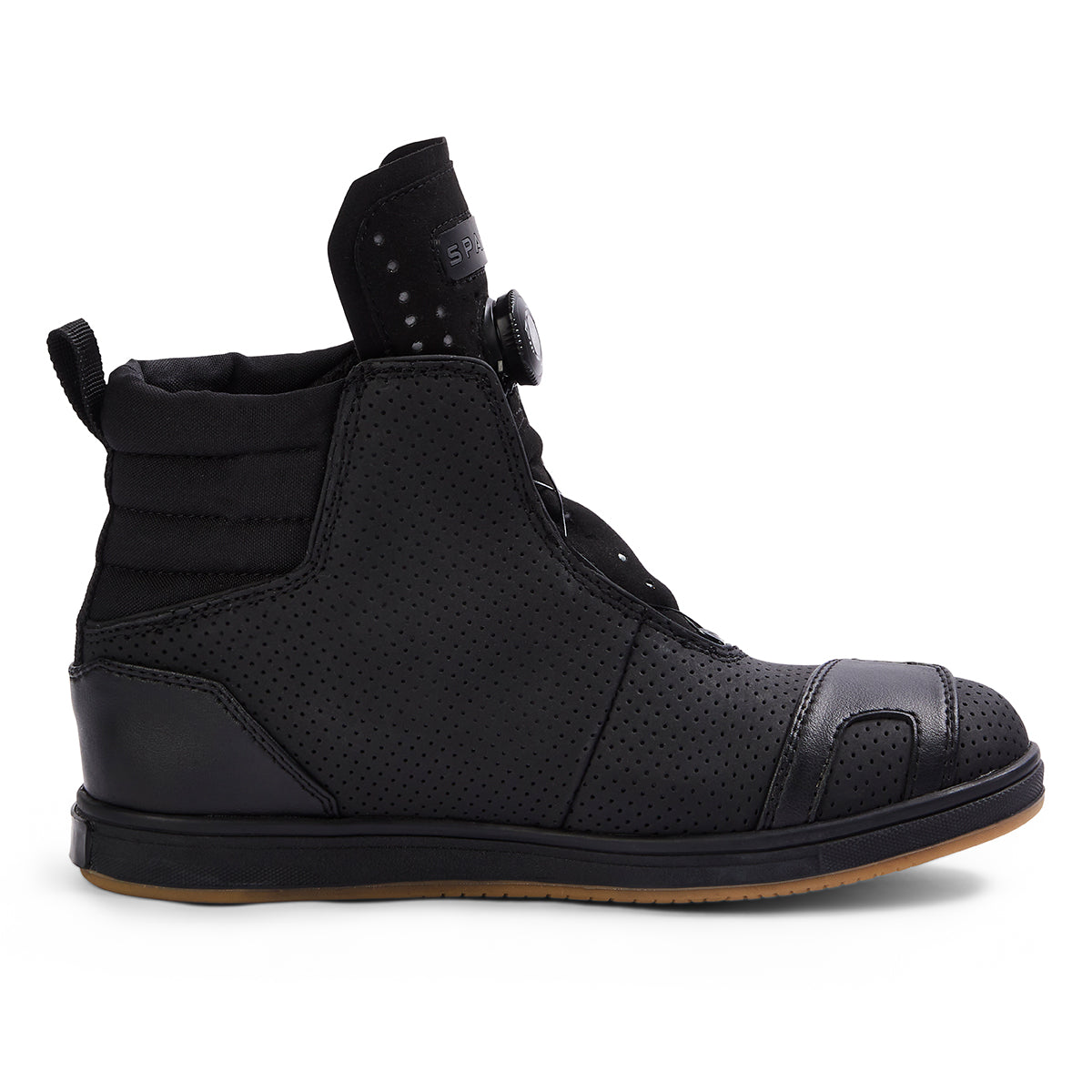 Spada Tachi Waterproof CE Trainer Boots Black FREE UK Delivery, FREE 365 Day Returns | Moto Central