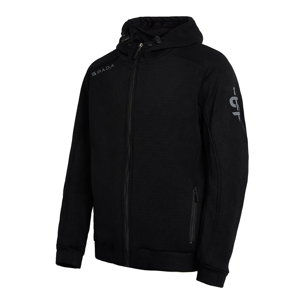 Spada Blade Zip CE Hoodie Black FREE UK Delivery, FREE 365 Day Returns | Moto Central
