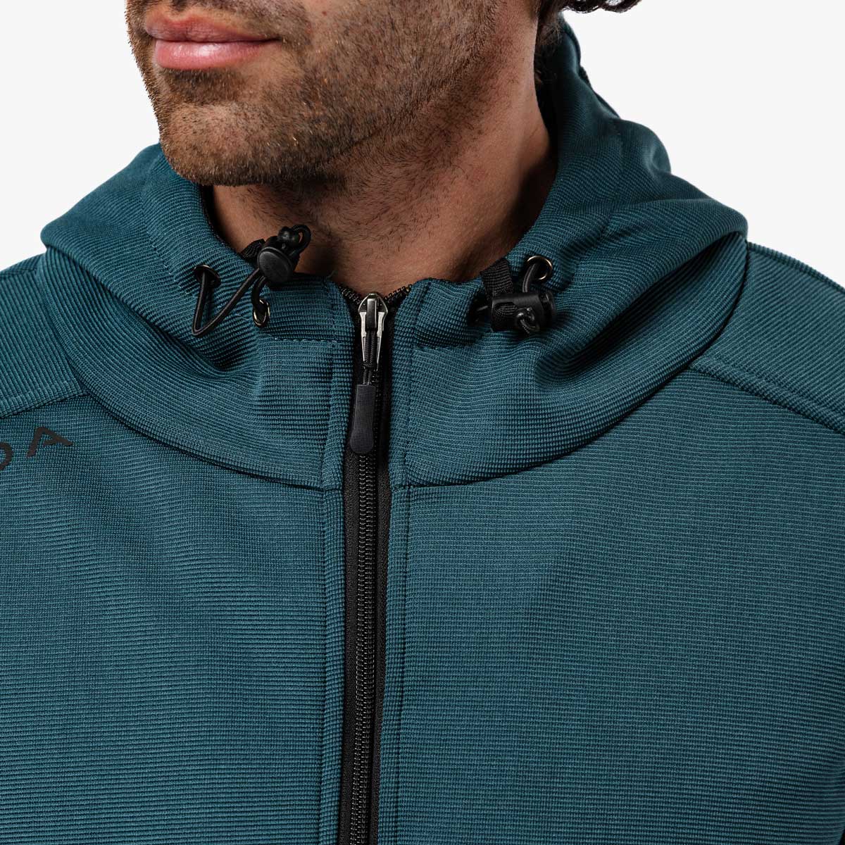 Spada Blade Zip CE Hoodie Coral Blue FREE UK Delivery, FREE 365 Day Returns | Moto Central