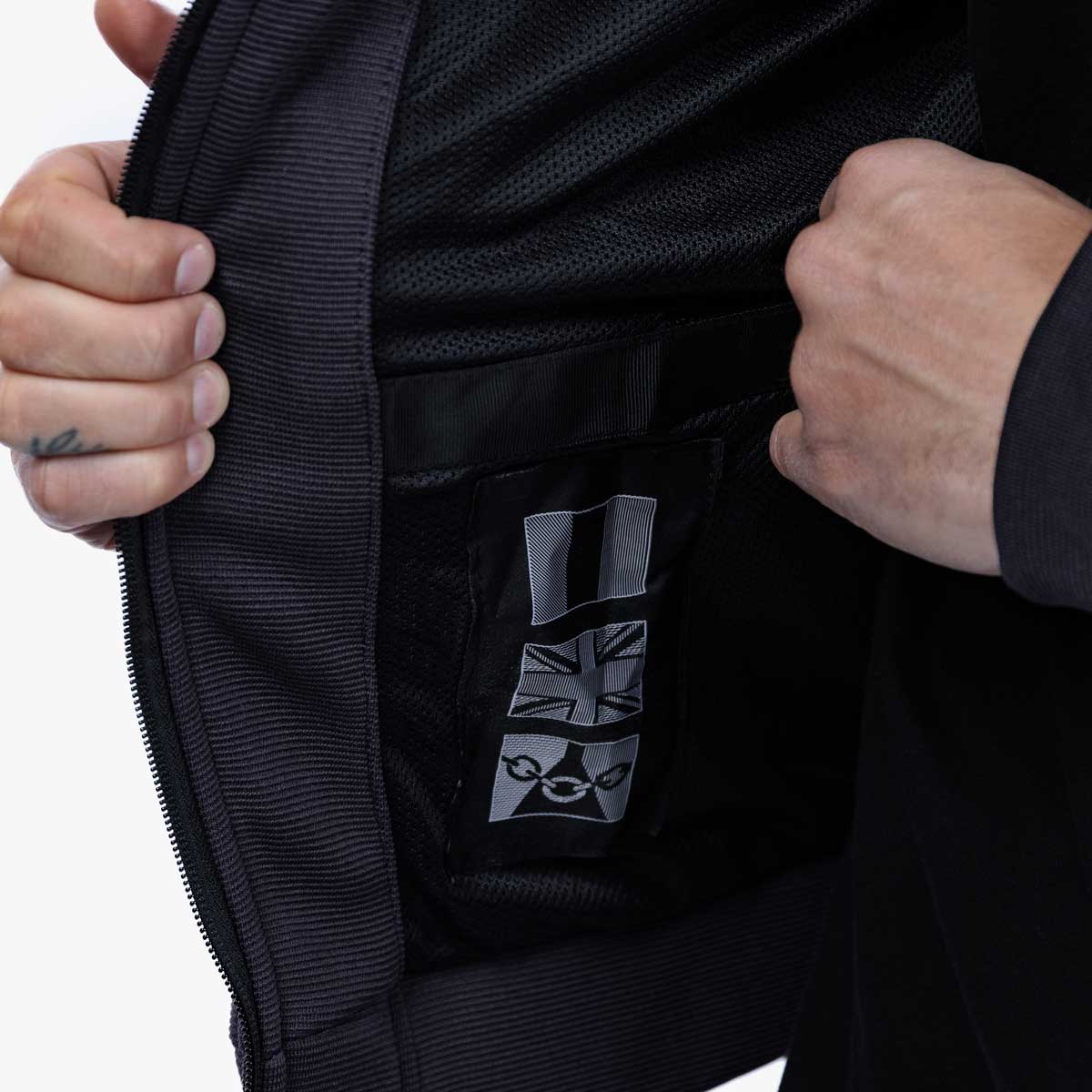 Spada Blade Zip CE Hoodie Turbulence FREE UK Delivery, FREE 365 Day Returns | Moto Central