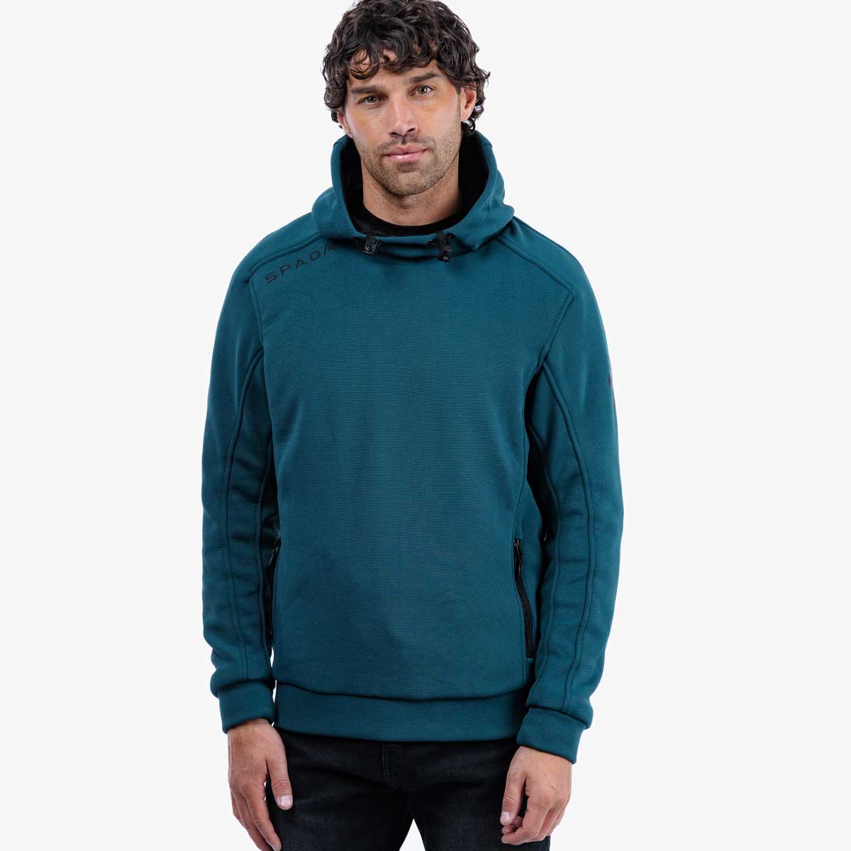 Spada Blade CE Hoodie Coral Blue FREE UK Delivery, FREE 365 Day Returns | Moto Central