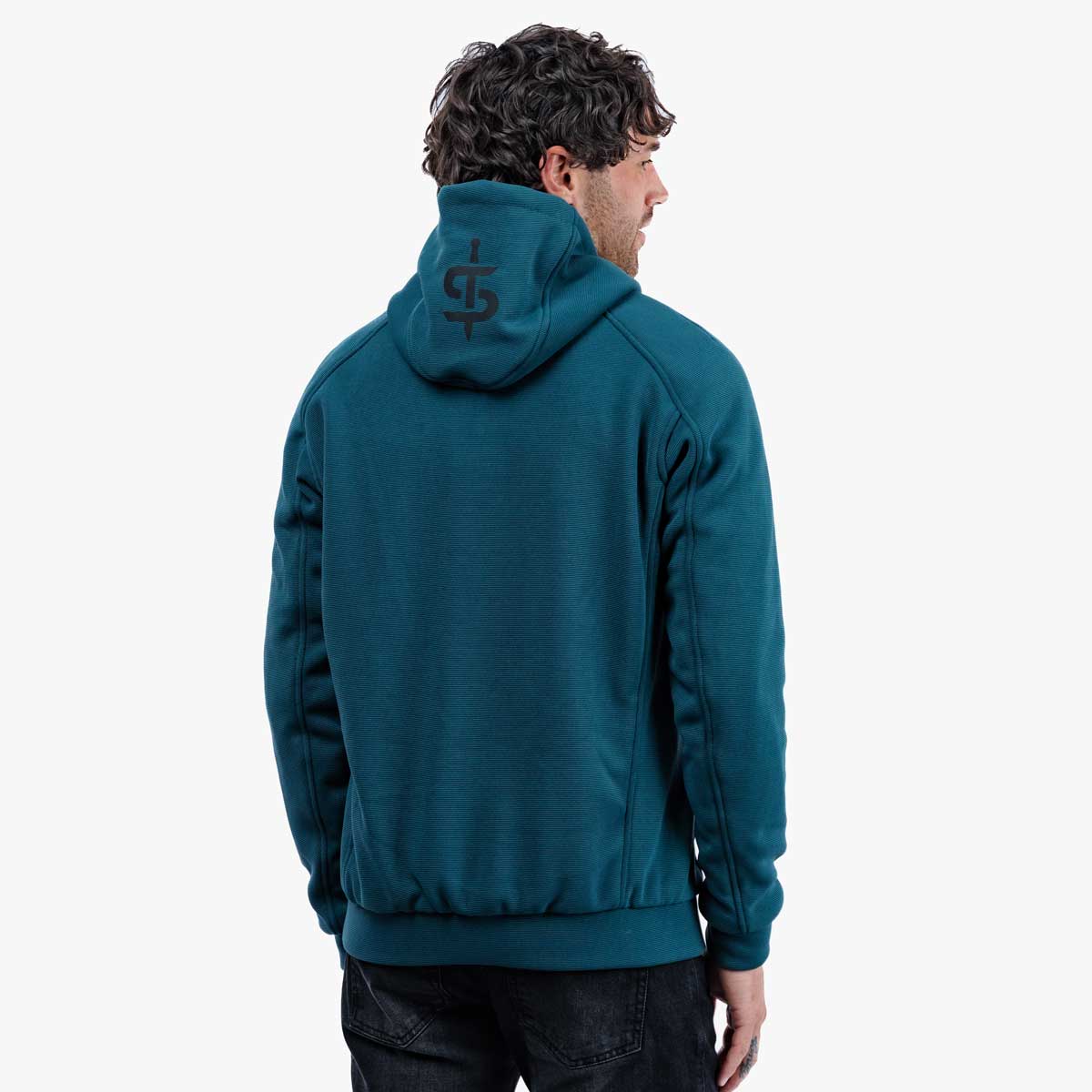 Spada Blade CE Hoodie Coral Blue FREE UK Delivery, FREE 365 Day Returns | Moto Central