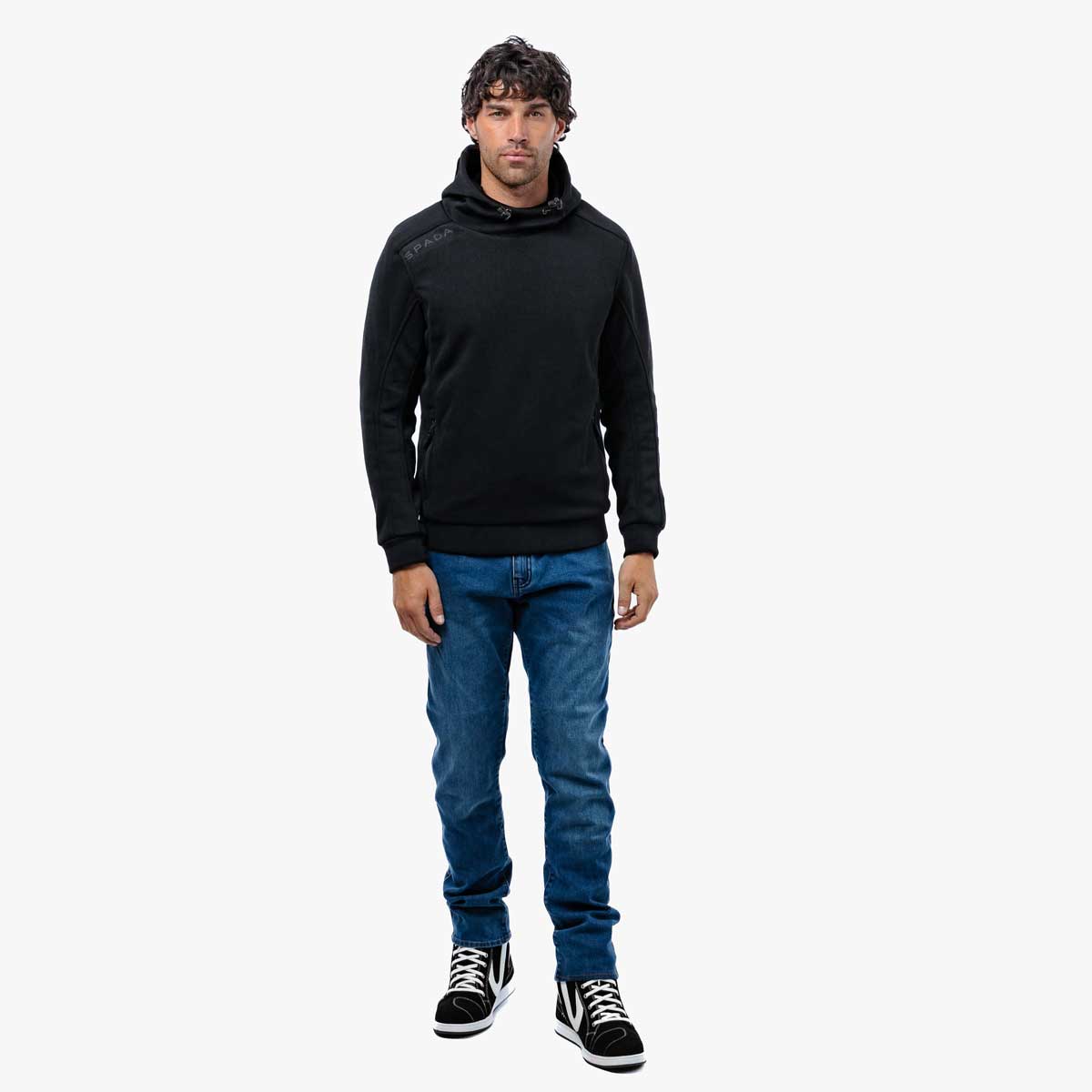 Spada Blade CE Hoodie Black FREE UK Delivery, FREE 365 Day Returns | Moto Central