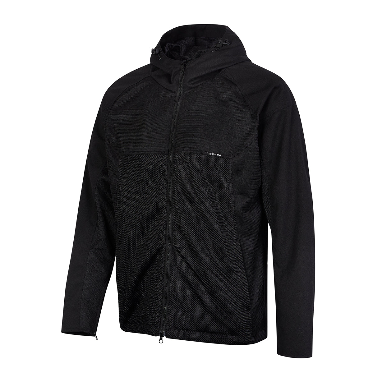Spada Hooded Air CE Textile Jacket Black FREE UK Delivery, FREE 365 Day Returns | Moto Central