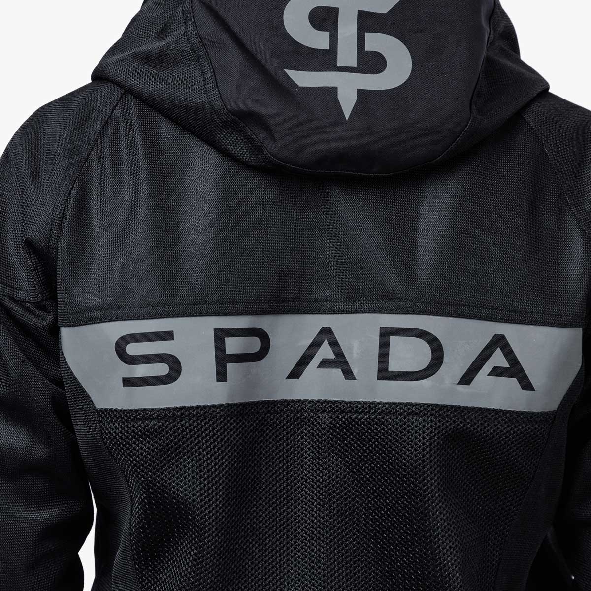 Spada Hooded Air CE Textile Jacket Black FREE UK Delivery, FREE 365 Day Returns | Moto Central