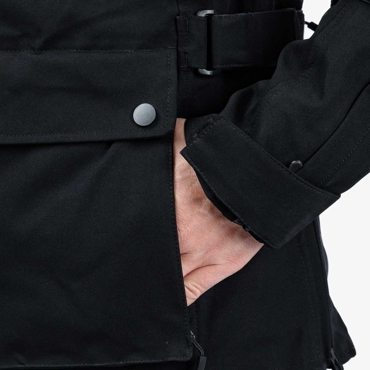 Spada Muramasa CE Waterproof Textile Jacket Black FREE UK Delivery, FREE 365 Day Returns | Moto Central