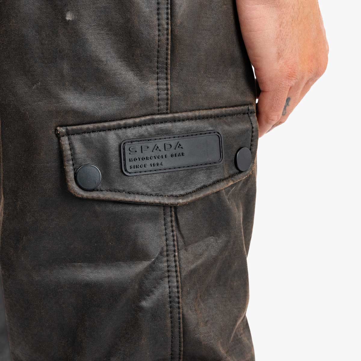 Spada Crossguard CE Waterproof Textile Trouser Walnut FREE UK Delivery, FREE 365 Day Returns | Moto Central