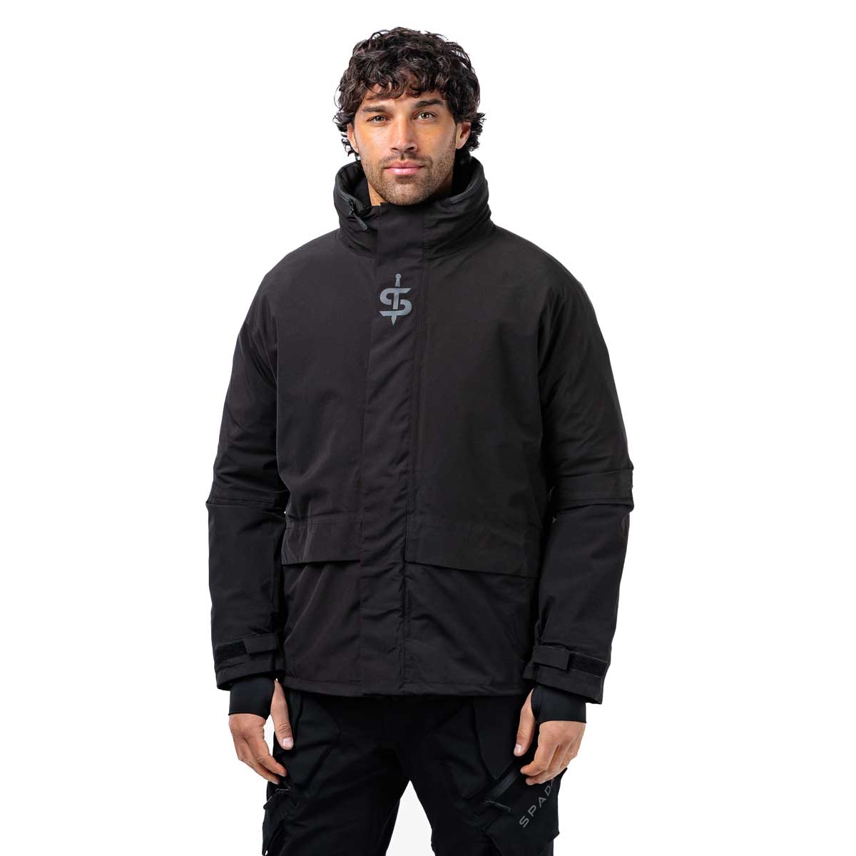 Spada Acqua Shield Waterproof Jacket Black FREE UK Delivery, FREE 365 Day Returns | Moto Central