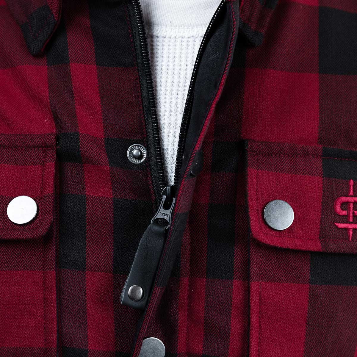Spada Ember CE Shirt Black / Red FREE UK Delivery, FREE 365 Day Returns | Moto Central