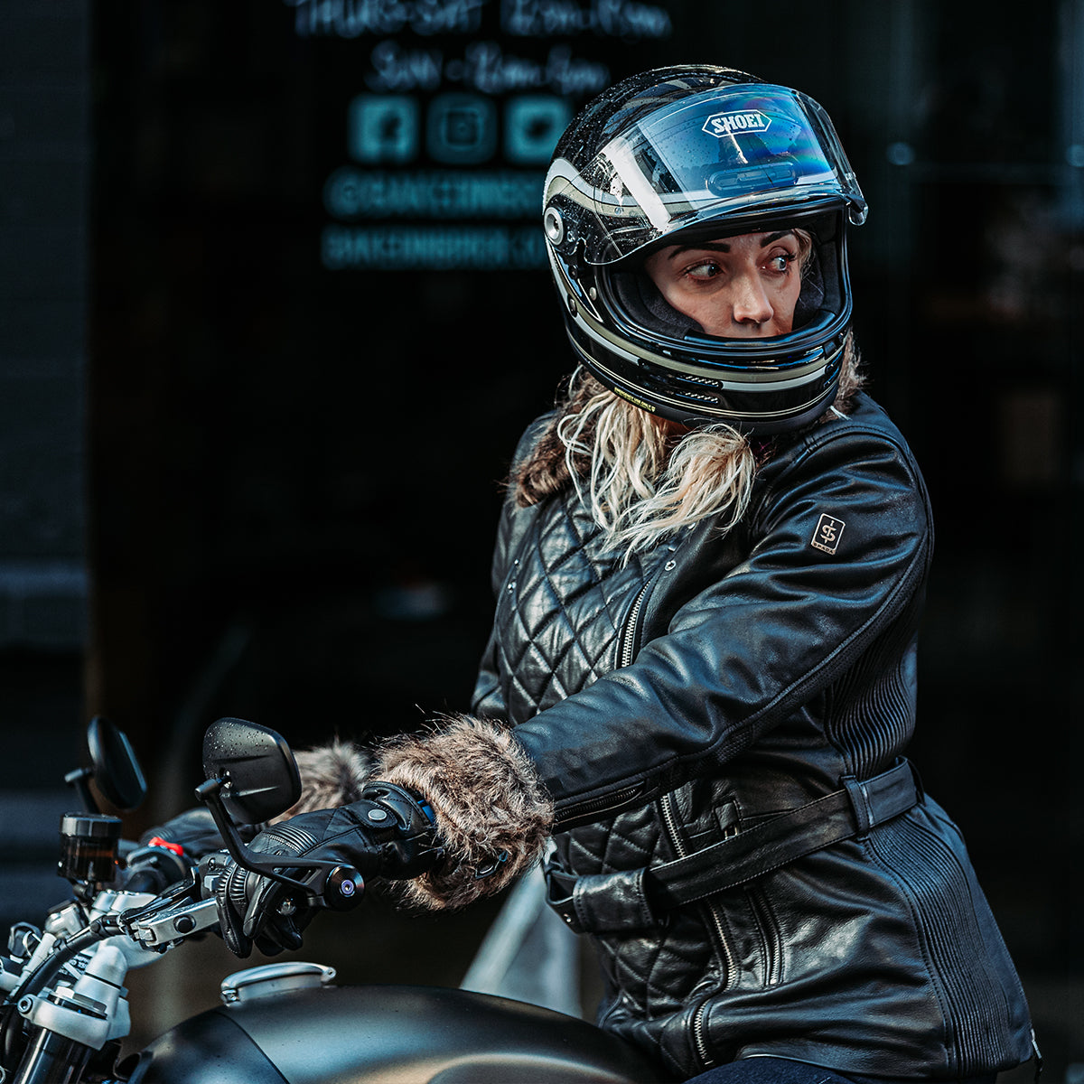 Spada Lancer CE Ladies Leather Coat Black FREE UK Delivery, FREE 365 Day Returns | Moto Central