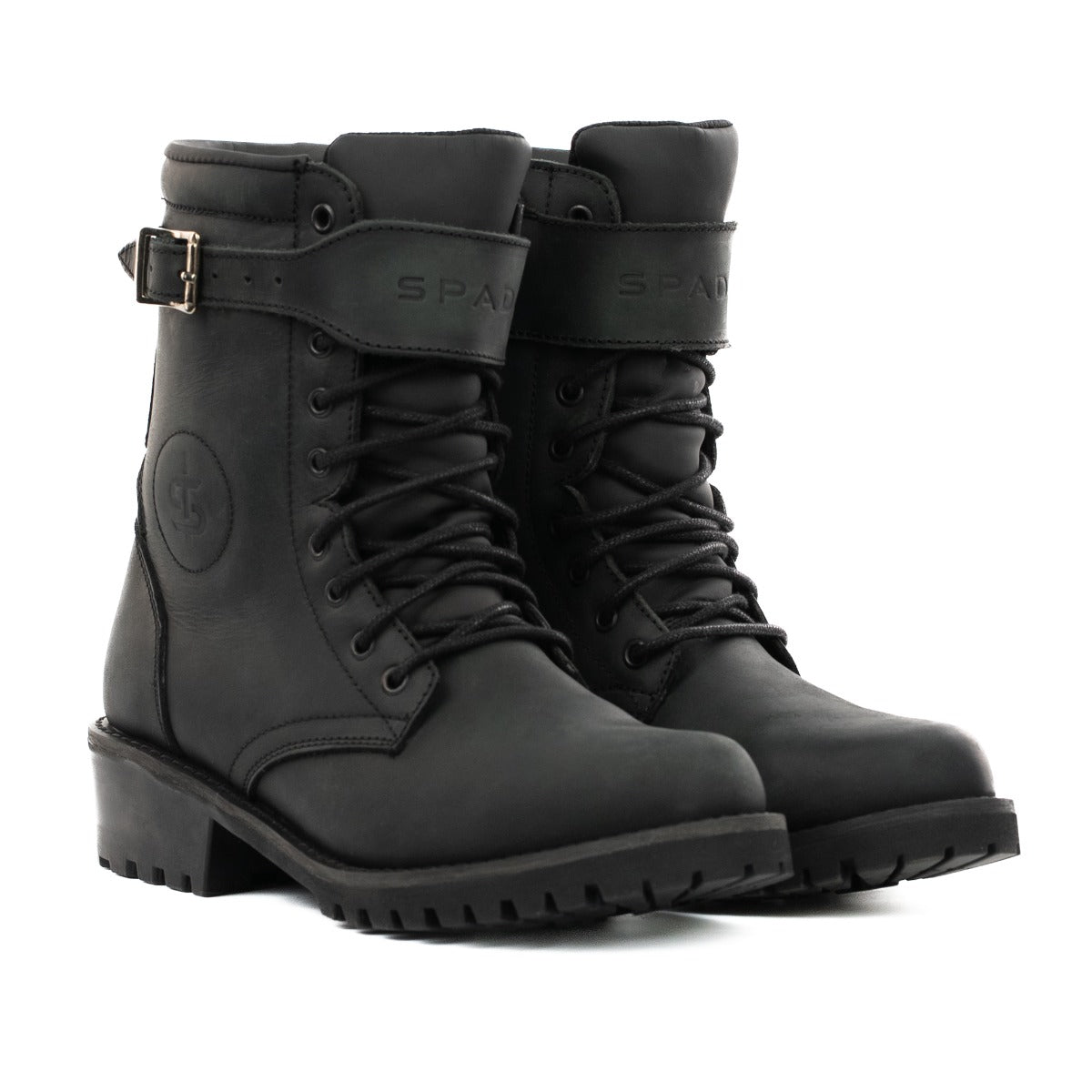 Spada Piston CE Ladies Boots Black FREE UK Delivery, FREE 365 Day Returns | Moto Central