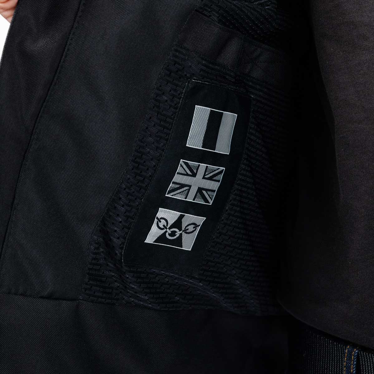 Spada Cafe Flux CE Textile Jacket Black FREE UK Delivery, FREE 365 Day Returns | Moto Central