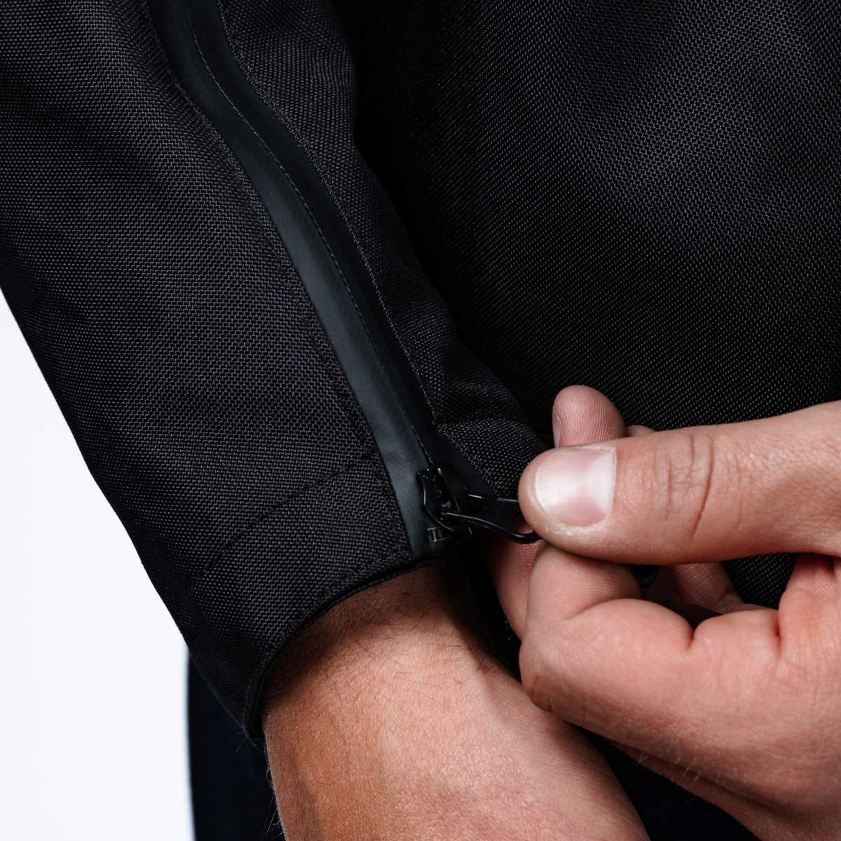 Spada Cafe Flux CE Textile Jacket Black FREE UK Delivery, FREE 365 Day Returns | Moto Central