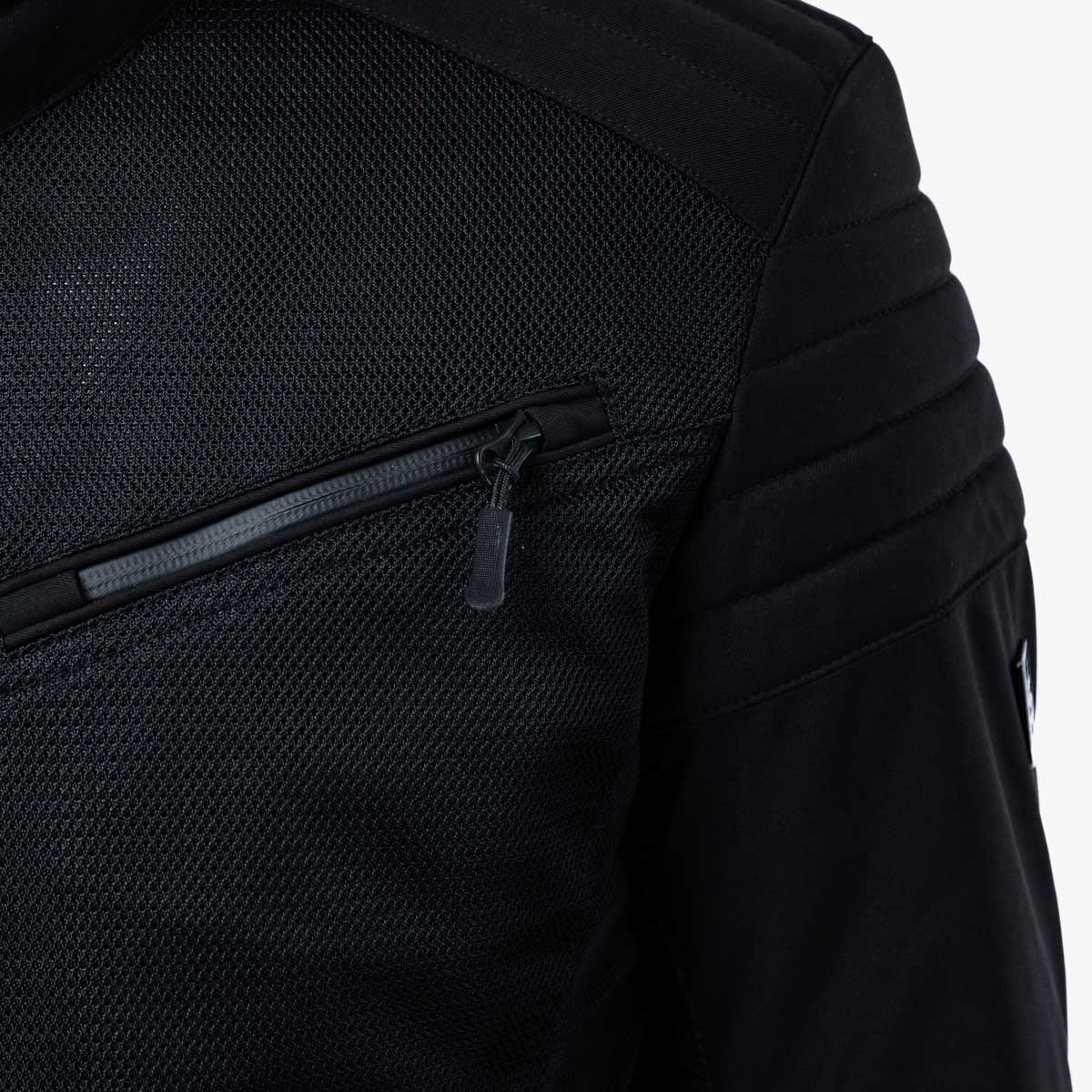 Spada Cafe Air CE Textile Jacket Black FREE UK Delivery, FREE 365 Day Returns | Moto Central