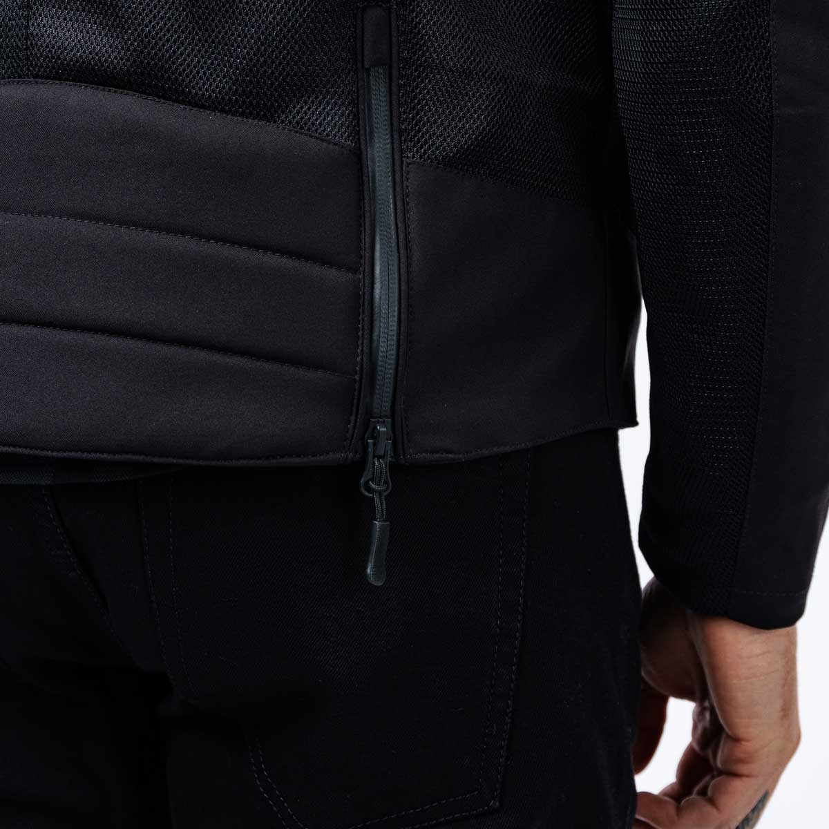 Spada Cafe Air CE Textile Jacket Black FREE UK Delivery, FREE 365 Day Returns | Moto Central