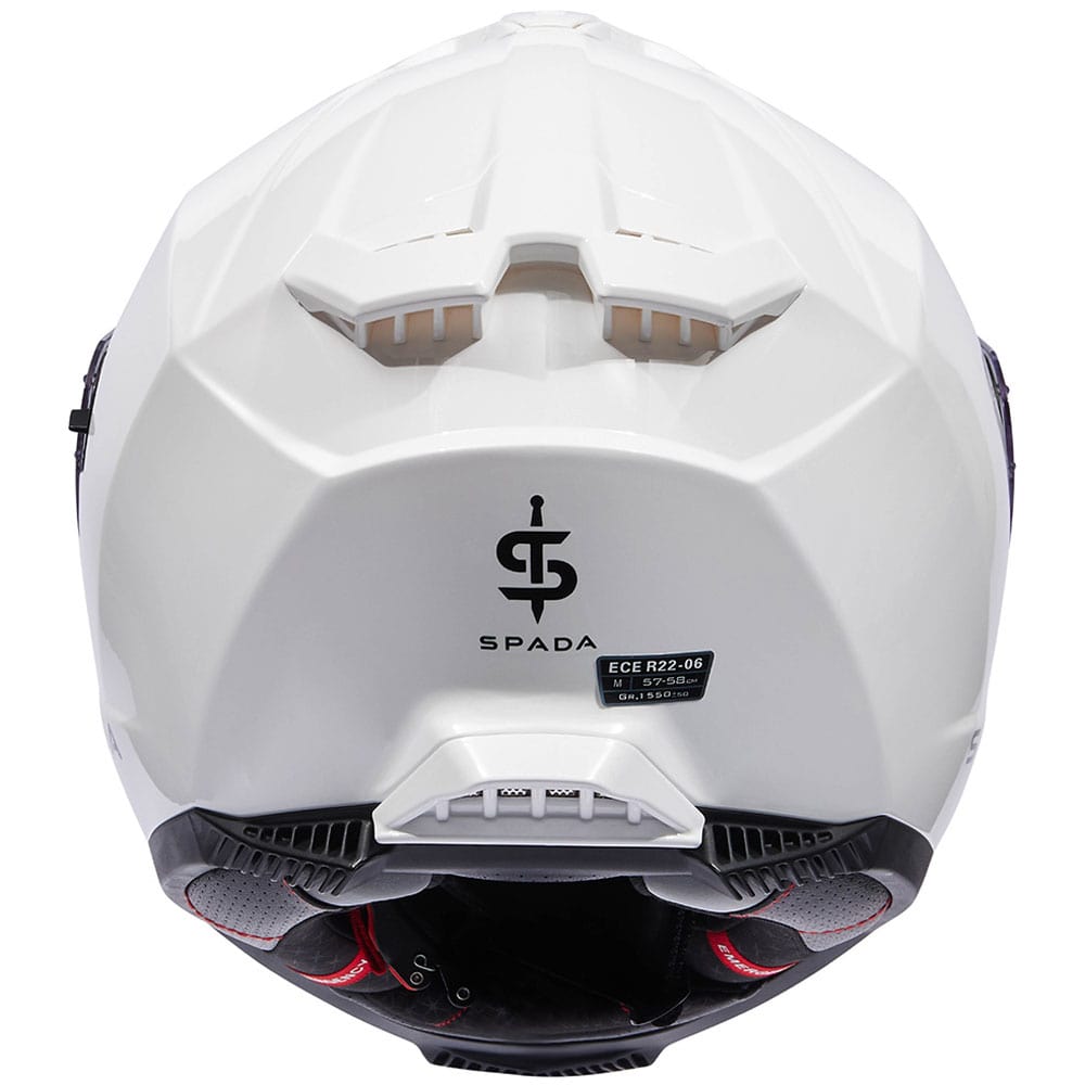 Spada SP18 White FREE UK Delivery, FREE 365 Day Returns | Moto Central