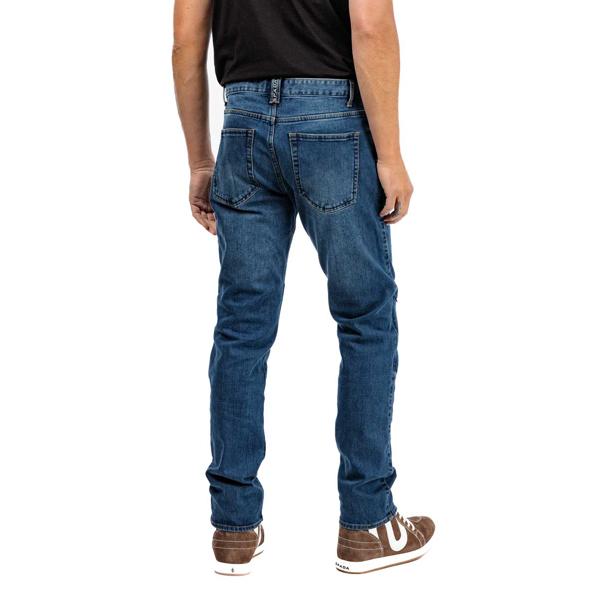 Spada Drifter CE Denim Jeans Washed Blue FREE UK Delivery, FREE 365 Day Returns | Moto Central