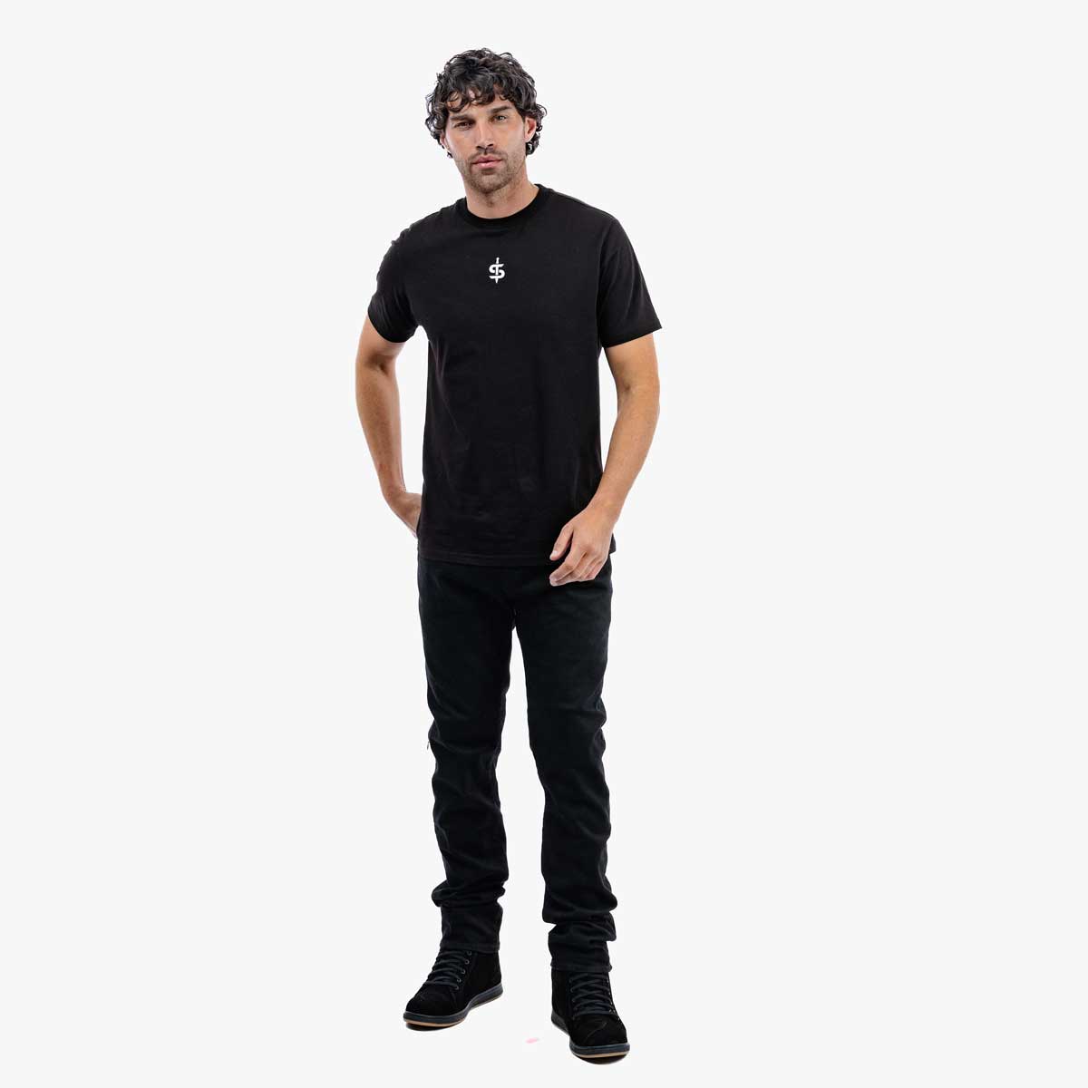 Spada Stock T-Shirt Black FREE UK Delivery, FREE 365 Day Returns | Moto Central