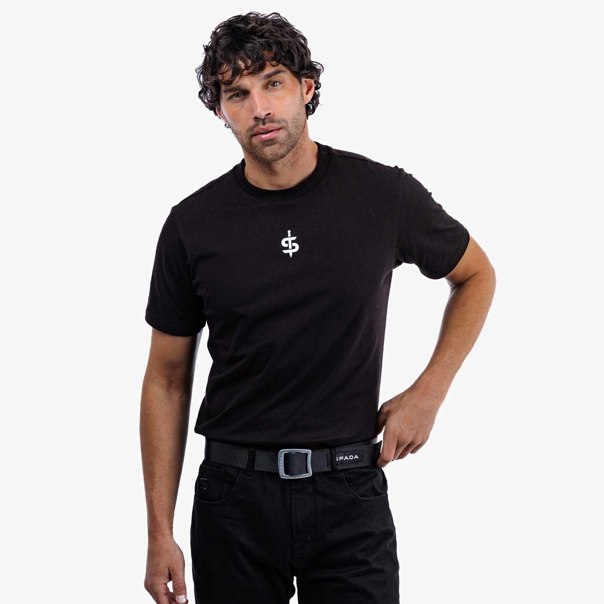Spada Stock T-Shirt Black FREE UK Delivery, FREE 365 Day Returns | Moto Central
