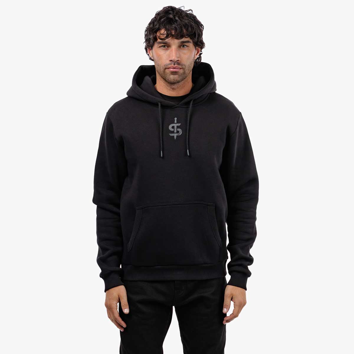 Spada Stock Hoodie Black FREE UK Delivery, FREE 365 Day Returns | Moto Central