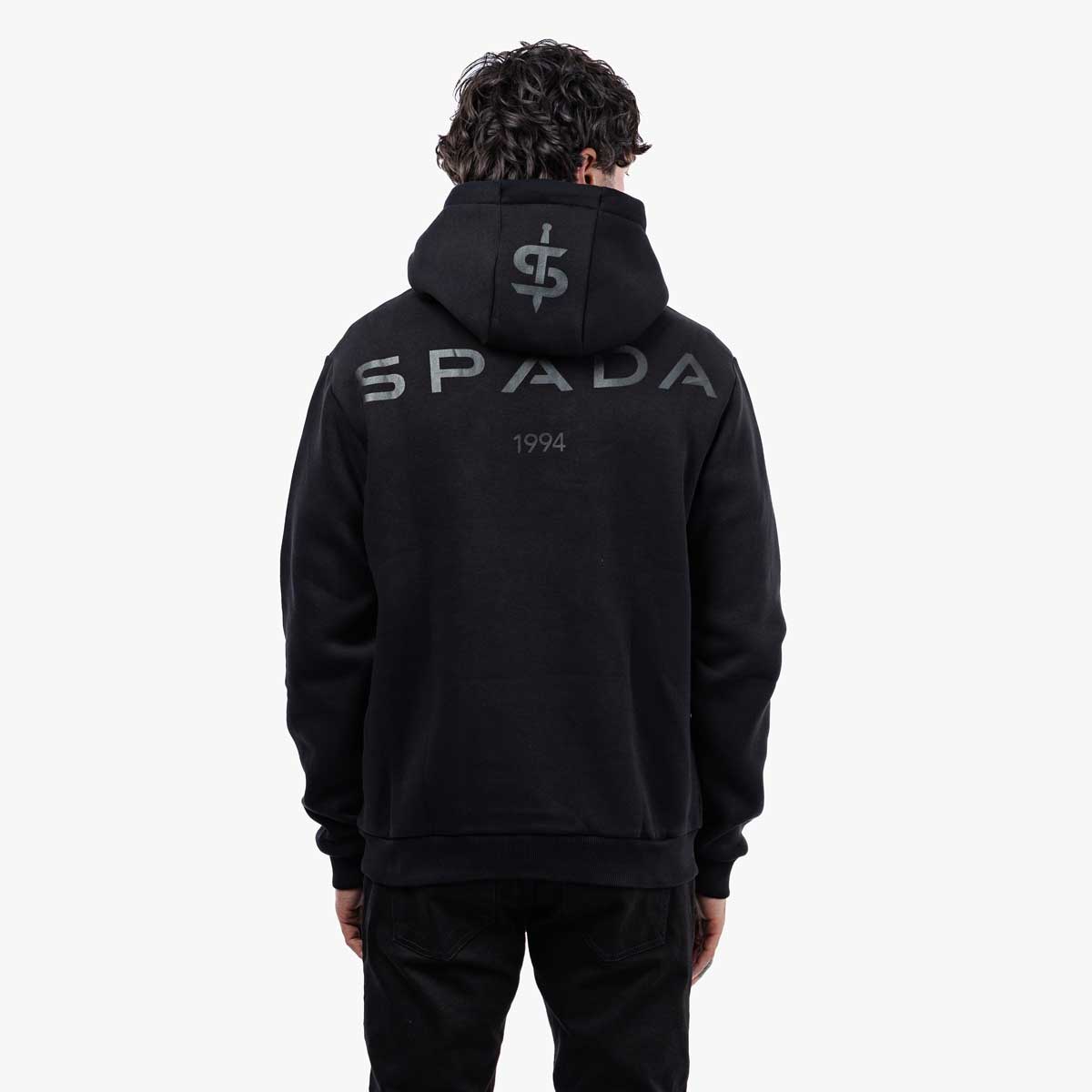 Spada Stock Hoodie Black FREE UK Delivery, FREE 365 Day Returns | Moto Central