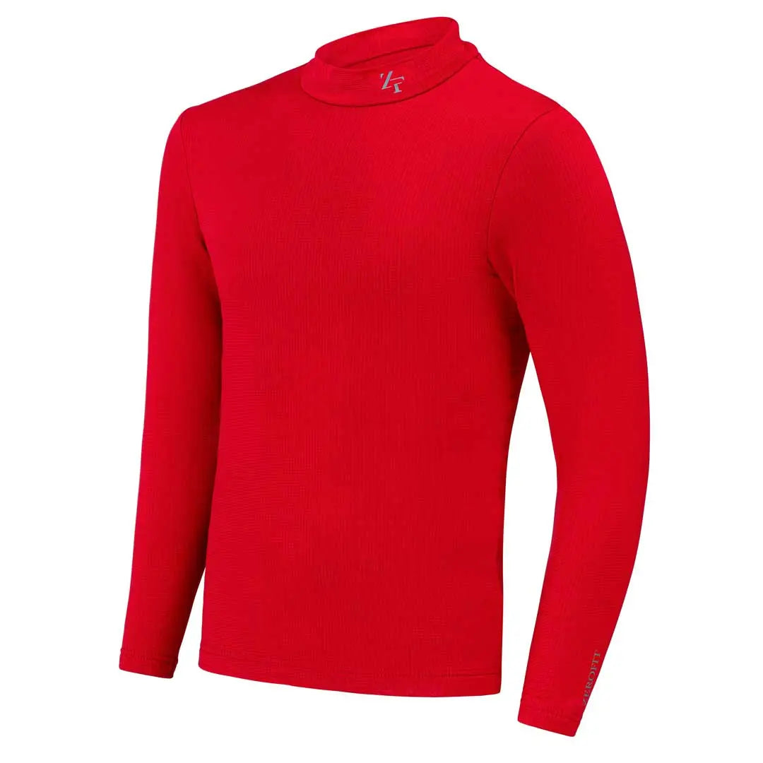ZeroFit Move Heatrub Long Sleeves Base Layer T-Shirt Red FREE UK Delivery, FREE 365 Day Returns | Moto Central