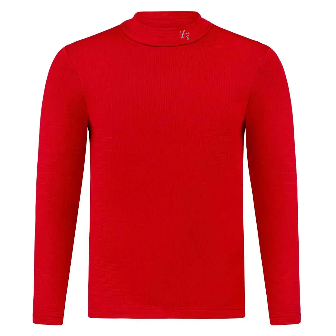 ZeroFit Move Heatrub Long Sleeves Base Layer T-Shirt Red FREE UK Delivery, FREE 365 Day Returns | Moto Central