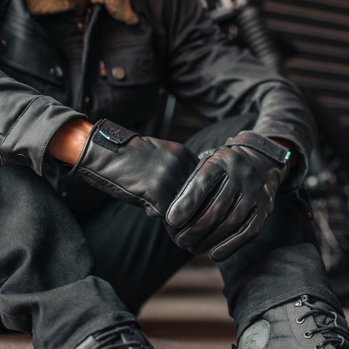 Spada Clutch Winter CE Waterproof Leather Gloves Black FREE UK Delivery, FREE 365 Day Returns | Moto Central