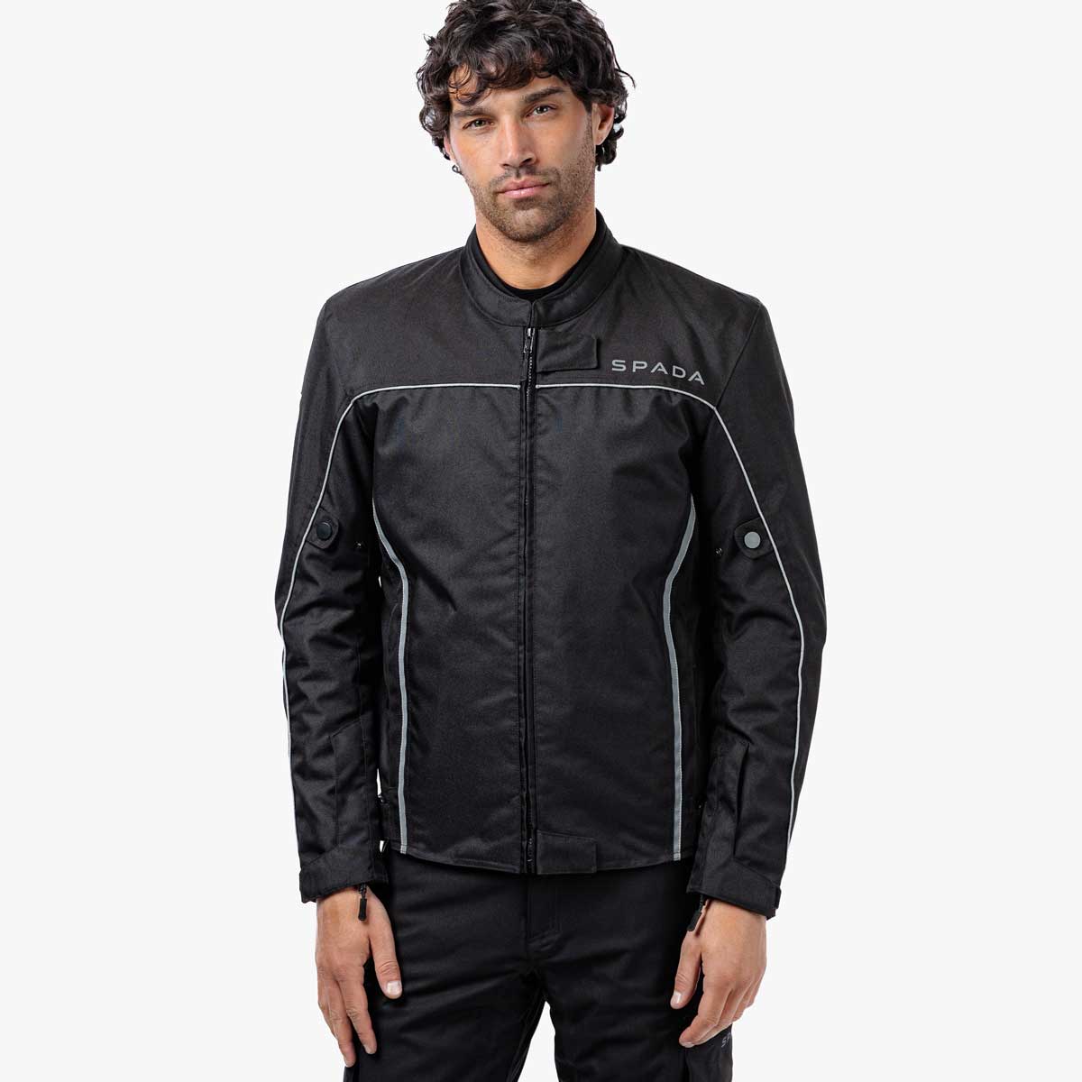 Spada Pace Rev.2 CE Waterproof Textile Jacket Black FREE UK Delivery, FREE 365 Day Returns | Moto Central