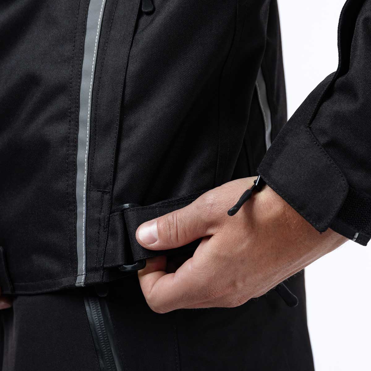 Spada Pace Rev.2 CE Waterproof Textile Jacket Black FREE UK Delivery, FREE 365 Day Returns | Moto Central