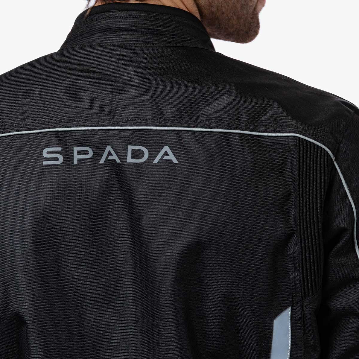 Spada Pace Rev.2 CE Waterproof Textile Jacket Black FREE UK Delivery, FREE 365 Day Returns | Moto Central