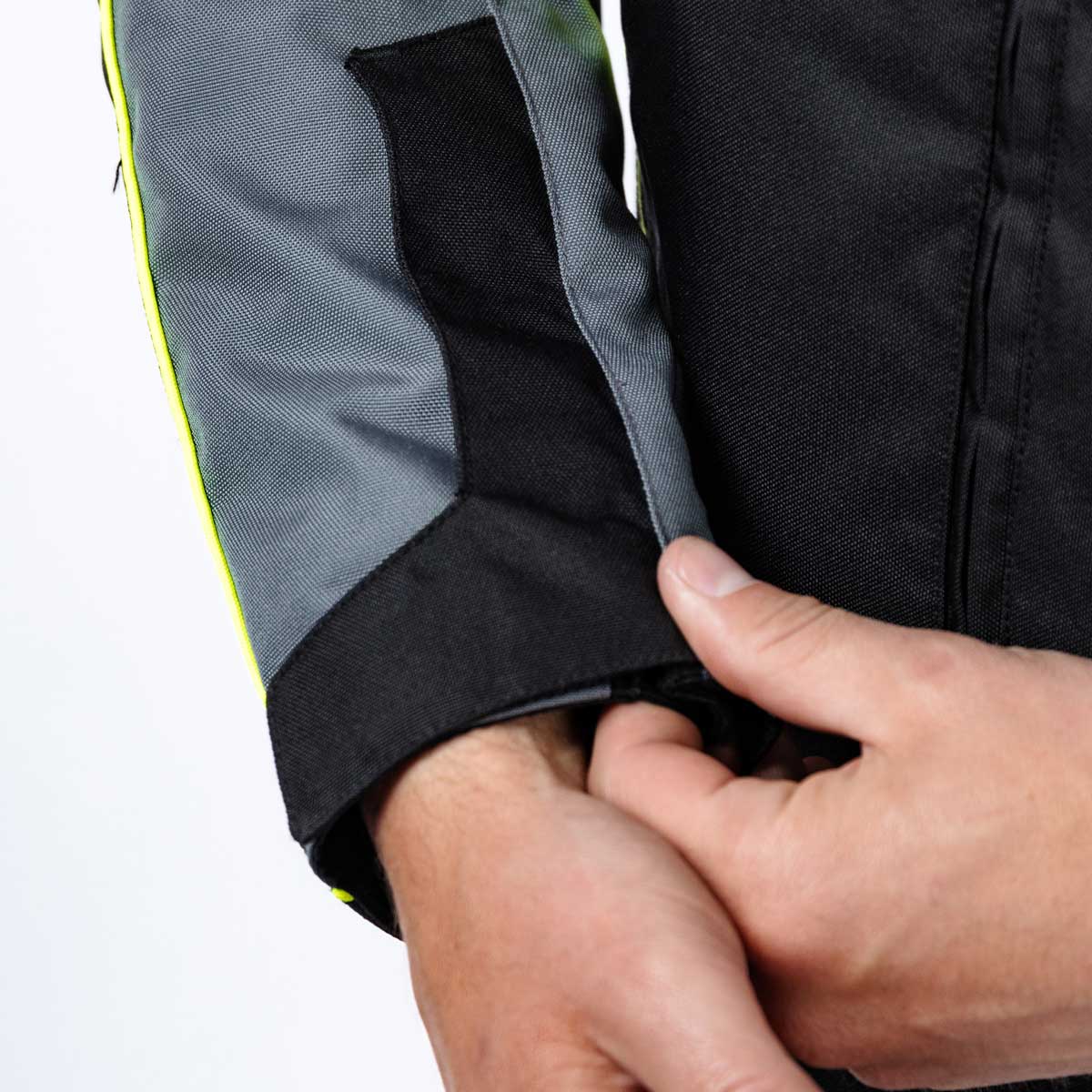 Spada Pace Rev.2 CE Waterproof Textile Jacket Black / Grey / Fluo FREE UK Delivery, FREE 365 Day Returns | Moto Central