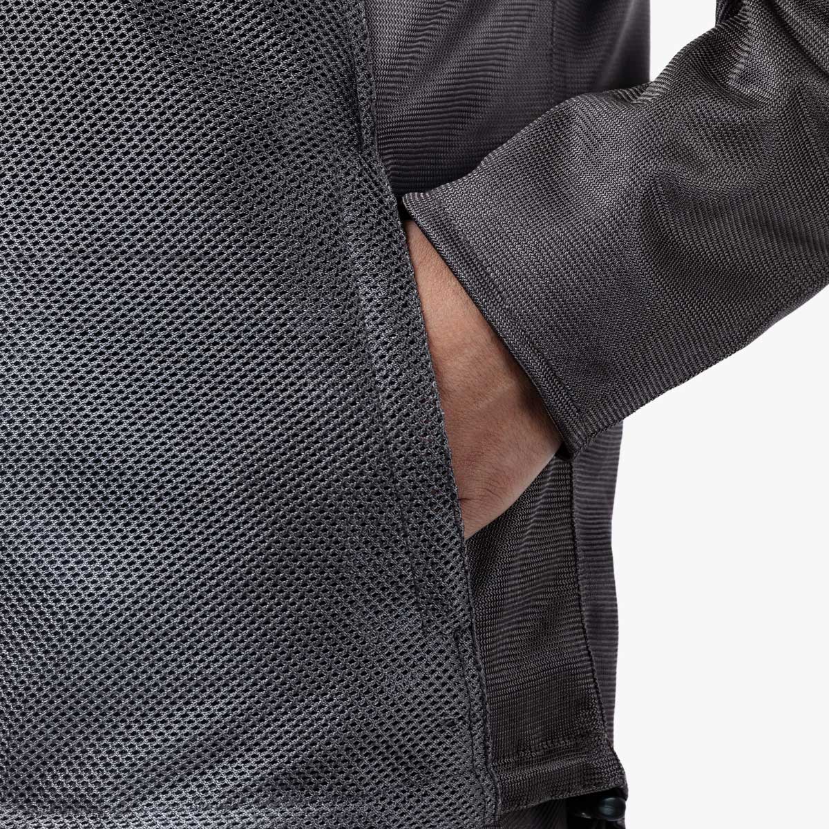 Spada Hooded Air CE Textile Jacket Ultimate Grey FREE UK Delivery, FREE 365 Day Returns | Moto Central