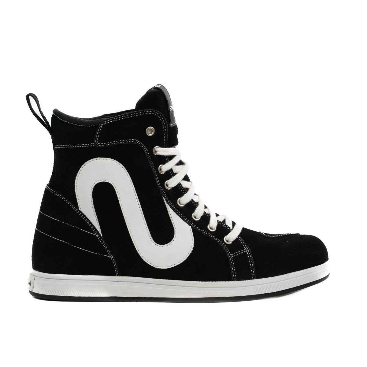 Spada Strider S CE Waterproof Trainers Black / White FREE UK Delivery, FREE 365 Day Returns | Moto Central