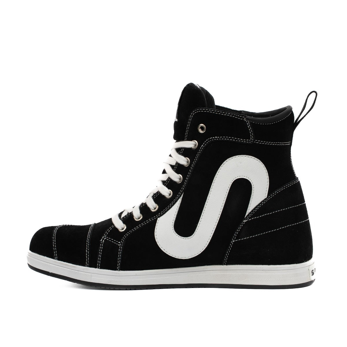Spada Strider S CE Waterproof Trainers Black / White FREE UK Delivery, FREE 365 Day Returns | Moto Central